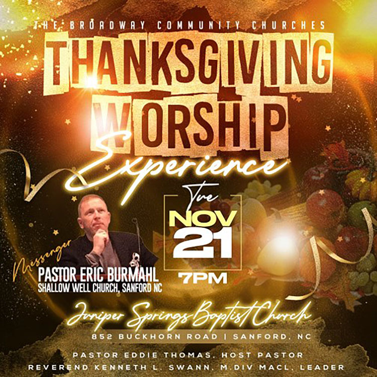Thanksgiving Worship Experience 2023 Full Banner