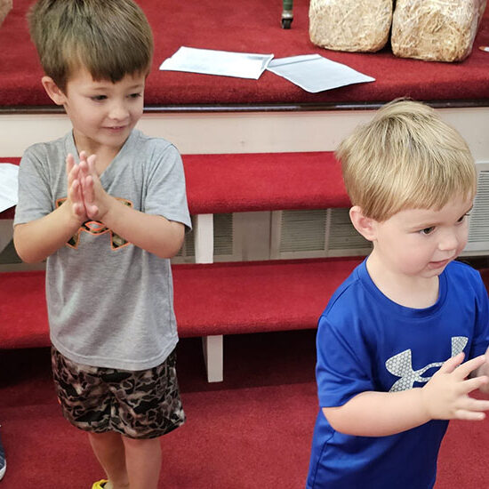 Children Clapping Hands